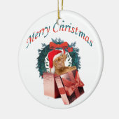 Ornement de Noël Dogue De Bordeaux (Gauche)