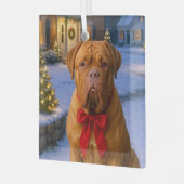 Ornement de Noël Dogue de Bordeaux (Avant gauche)