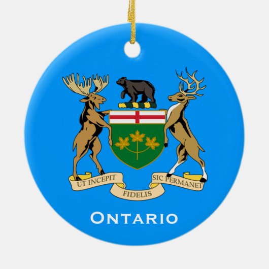 Ornement de Noël d'Ontario* (Dos)