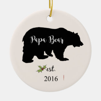 ornement de Noël d'ours de papa, ornement de papa