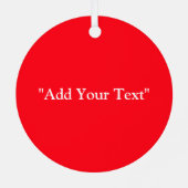 Ornement de Noël drôle (Verso)