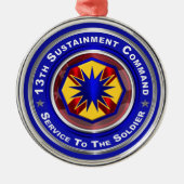 Ornement de Noël du 13e Commandement de Soutien (Devant)