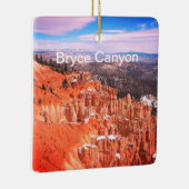 Ornement de Noël du canyon de Bryce (Droite)