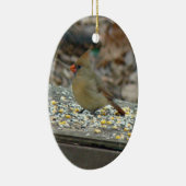 Ornement de Noël du cardinal oriental (Droite)