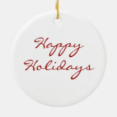 Ornement de Noël du cardinal oriental (Dos)