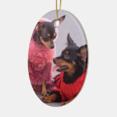 Ornement de Noël du Chihuahua (Gauche)