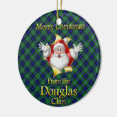 Ornement de Noël du clan écossais Douglas (Gauche)