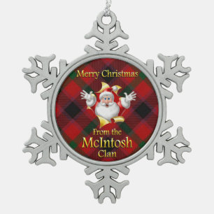 Ornement de Noël du clan écossais McIntosh