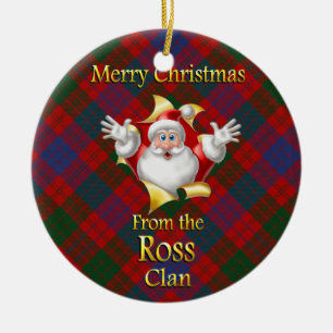 Ornement de Noël du Clan écossais Ross