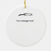 Ornement de Noël du coupé G35 (Dos)