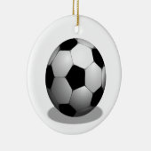 Ornement de Noël du football (Droite)