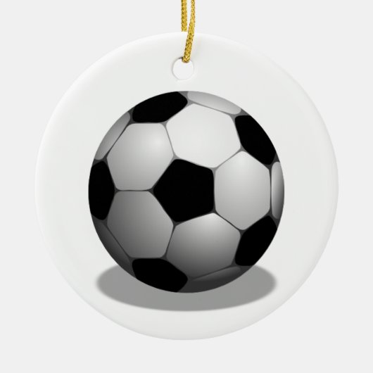 Ornement de Noël du football (Devant)