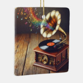 Ornement de Noël du Gramophone (Droite)