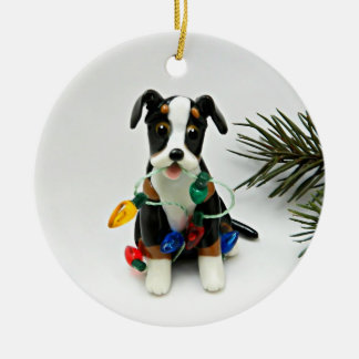 Ornement de Noël du Grand Chien de Montagne Suisse