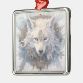 Ornement de Noël du loup mystique (Gauche)