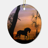 Ornement de Noël du mignon cheval (Gauche)