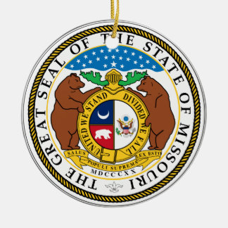Ornement de Noël du Missouri
