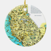 Ornement de Noël du Mont Tamalpais (Dos)