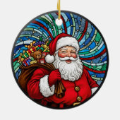 Ornement de Noël du Père Noël (Dos)