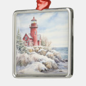 Ornement de Noël du phare (Gauche)