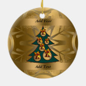 Ornement de Noël du Texas State (Dos)