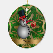 Ornement de Noël du Texas State (Gauche)