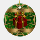 Ornement de Noël du Texas State (Dos)