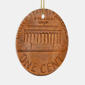 ornement de noël d'un cent (Droite)