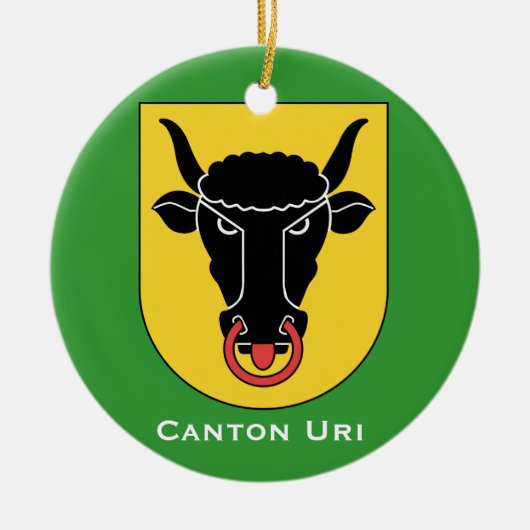 Ornement de Noël d'Uri* de canton (Devant)
