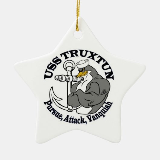Ornement de Noël d'USS TRUXTUN (Devant)