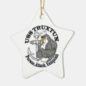 Ornement de Noël d'USS TRUXTUN (Gauche)