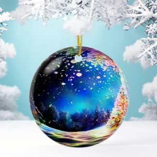 Ornement de Noël en bois personnalisable