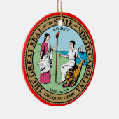 Ornement de Noël en Caroline du Nord (Droite)