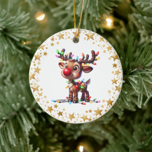 Ornement de Noël en céramique