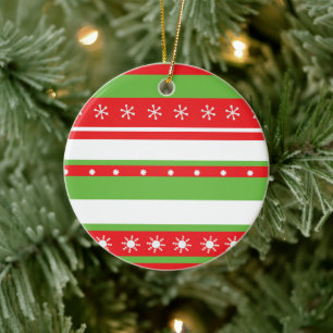 Ornement de Noël en céramique