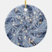 Ornement de Noël en cristal congelé (Dos)