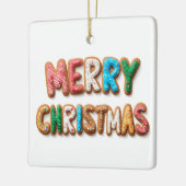 Ornement de Noël en forme de biscuits glacés (Gauche)