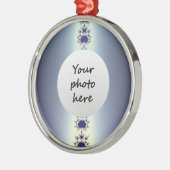 Ornement de Noël en forme de collier violet pour s (Gauche)