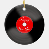 Ornement de Noël en forme de disque (Dos)