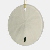 Ornement de Noël en forme de dollar de sable blanc (Gauche)