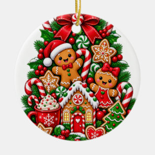 Ornement de Noël en pain d'épices