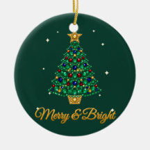 Ornement de Noël en strass en forme d'arbre de Noë