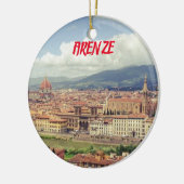 Ornement de Noël en Toscane de Florence (Gauche)