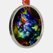 Ornement de Noël en verre souillé (Droite)