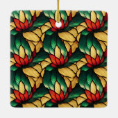 Ornement de Noël en verre tendu (Dos)