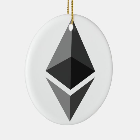 Ornement de Noël Ethereum (Droite)