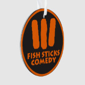 Ornement de Noël Fish Sticks Comedy (devant)