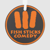 Ornement de Noël Fish Sticks Comedy (dos)
