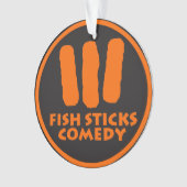 Ornement de Noël Fish Sticks Comedy (devant)