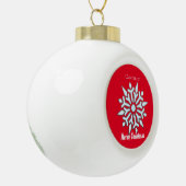 Ornement de Noël Flocon de Neige Thunder_Cove (Gauche)